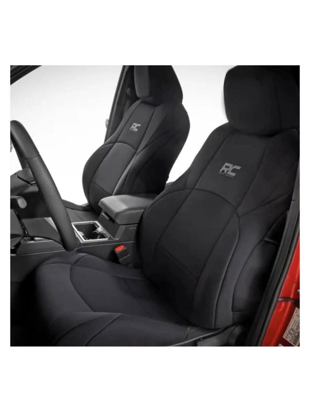Rough Country Passenger Side Seat ONLY Cover a 2024-2026 Toyota Tacoma Crew Cab